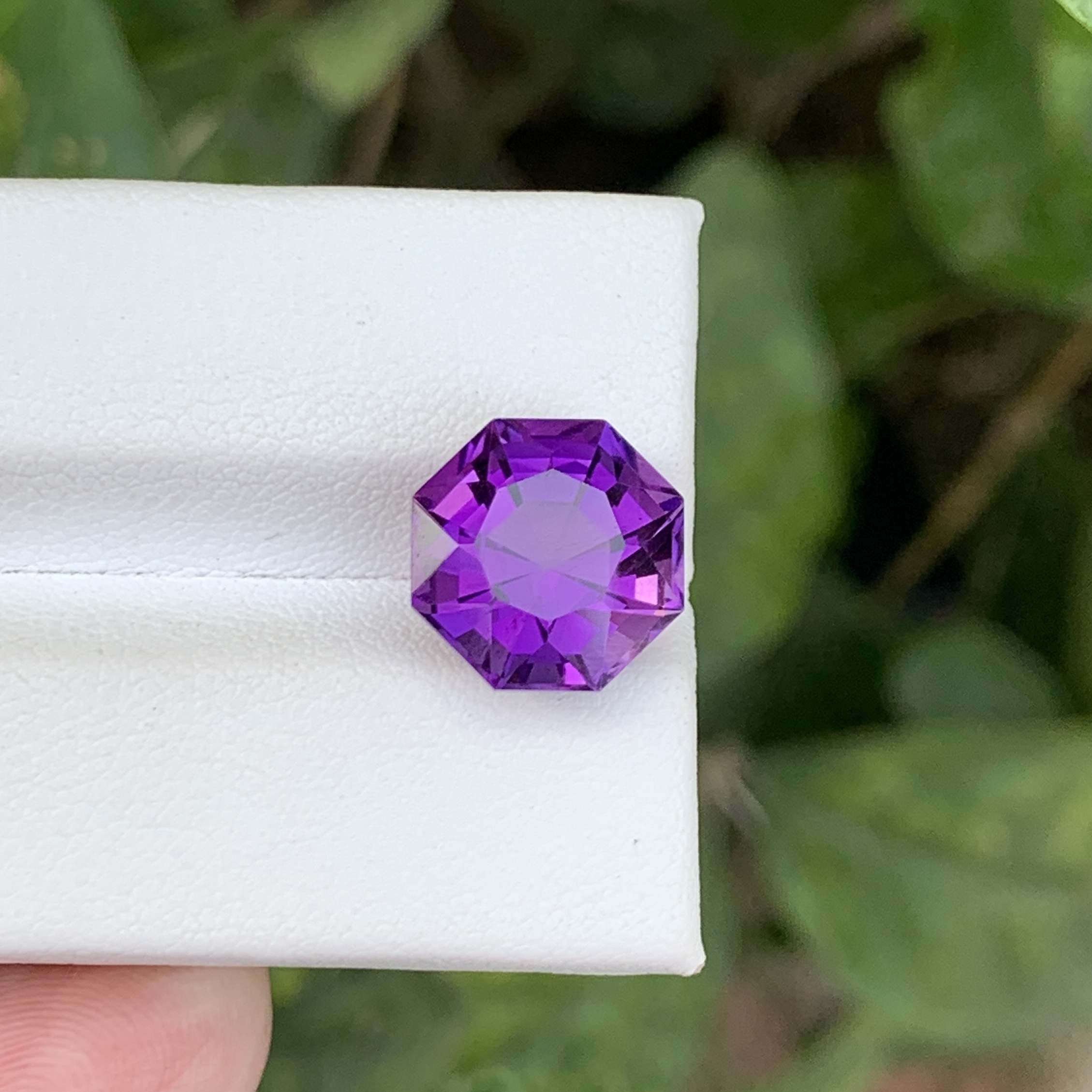 Octagon Shape Amethyst