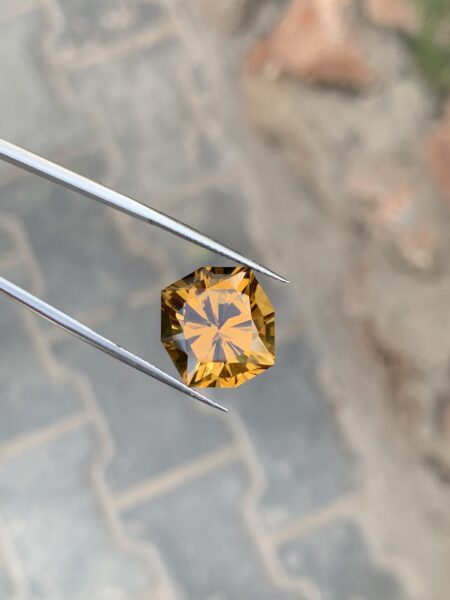Honey Color Precision Cut Citrine For Jewelry