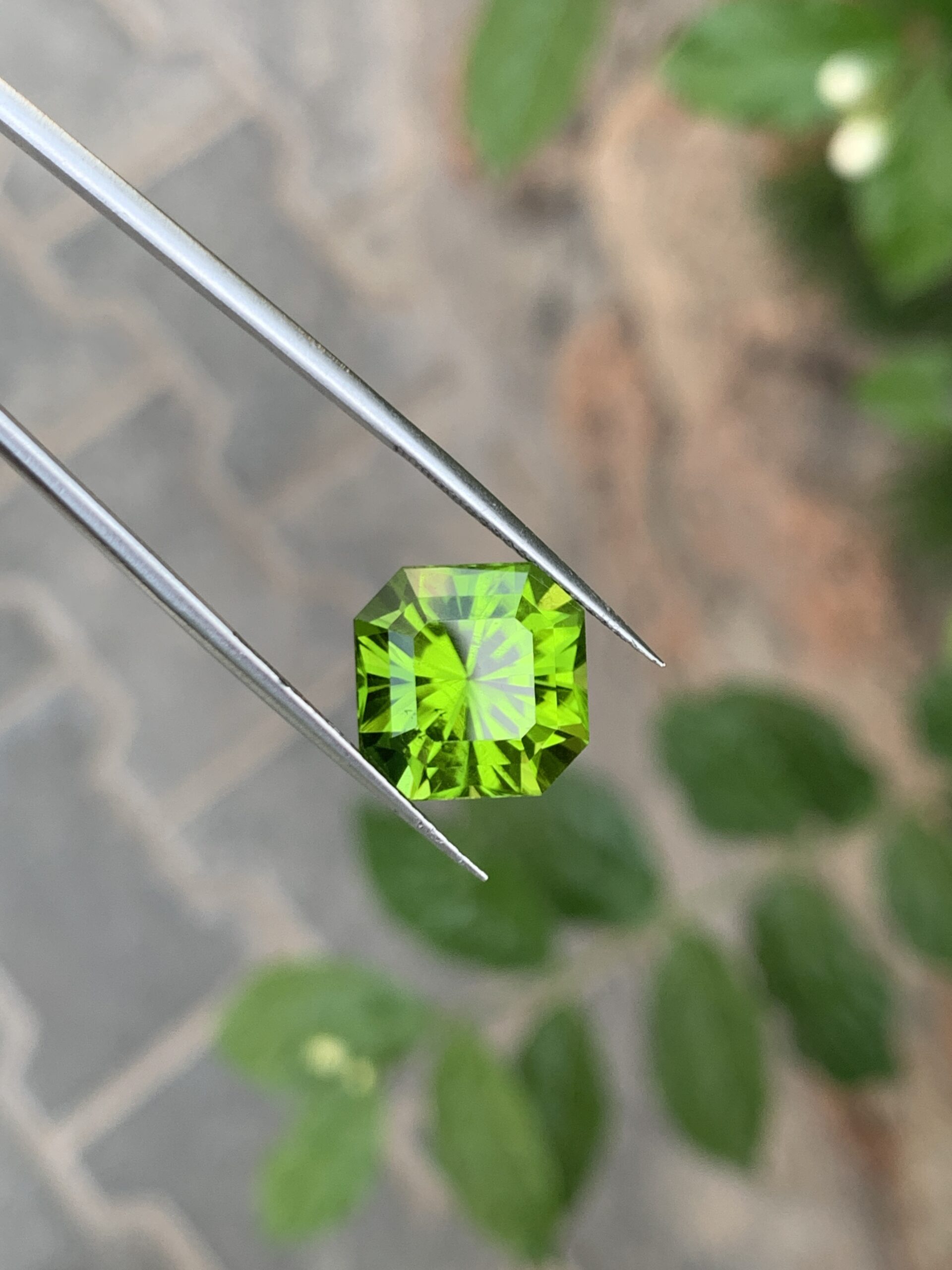 Precision Cut Natural Peridot From Pakistan