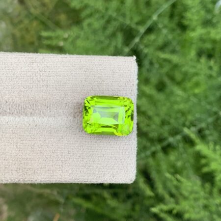Natural Cushion Cut Loose Peridot Gemstone From Pakistan