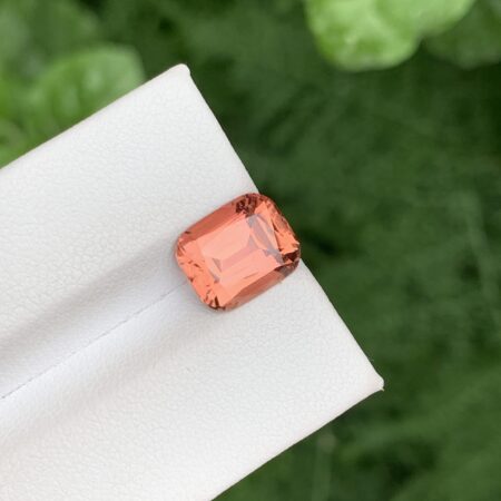 Natural Sunset Color Cushion Cut Tourmaline From Afghanistan