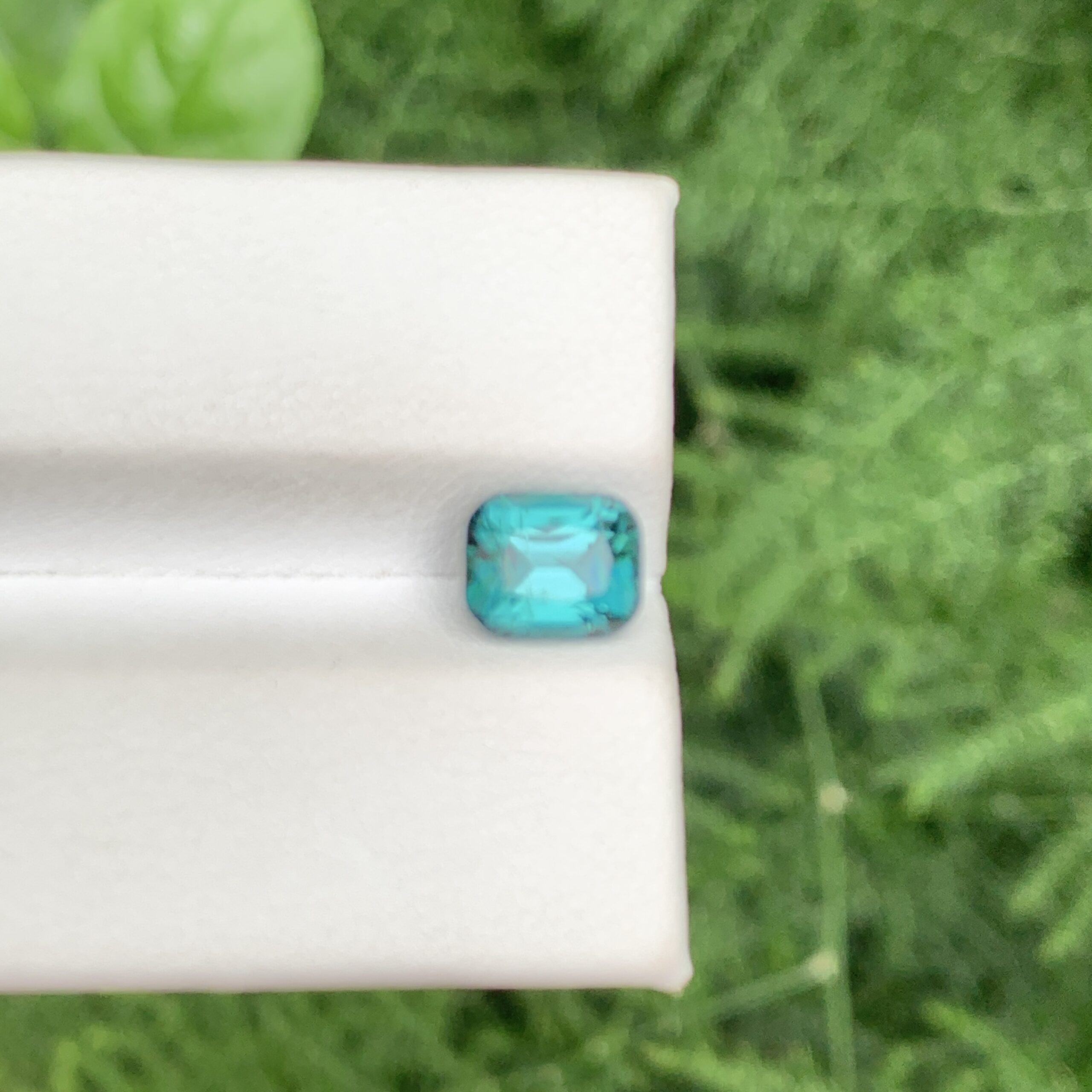 Cushion Cut Natural Indicolite Tourmaline Form Afghanistan