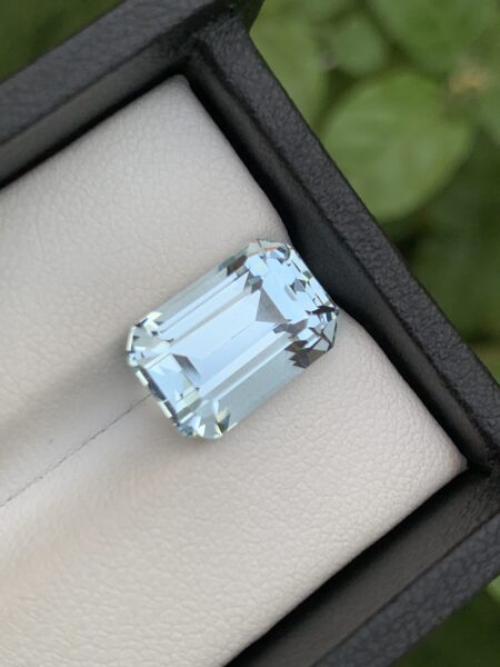 Natural Emerald Cut Aquamarine From Pakistan