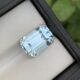 Natural Emerald Cut Aquamarine From Pakistan