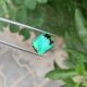 Natural Bluish Green Cushion Cut Tourmaline from Afghanistan