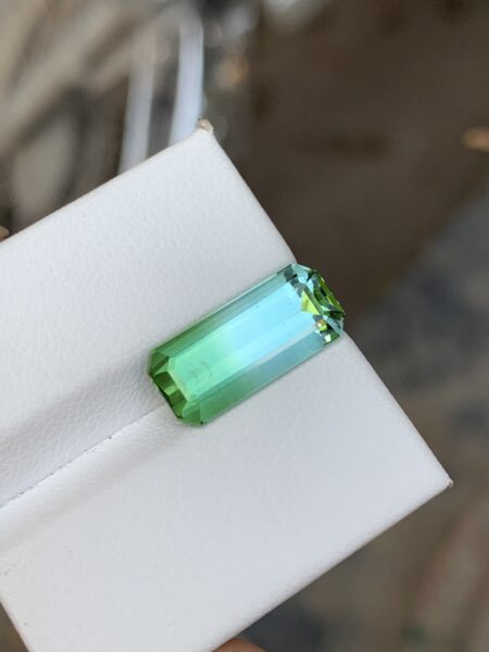 Natural Bicolor (Green and light Blue) Tourmaline from Afghanistan